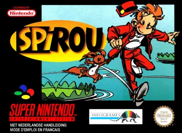 Spirou (Europe) (En,Fr,De,Es) box cover front